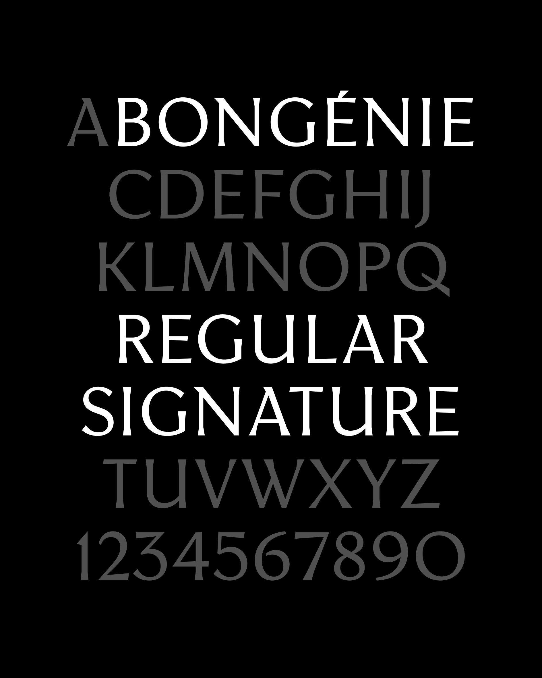 Base Design — Bongénie